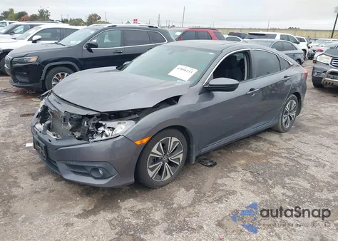 2017 Honda Civic Ex-T from USA, damaged, VIN 2HGFC1F30HH644292